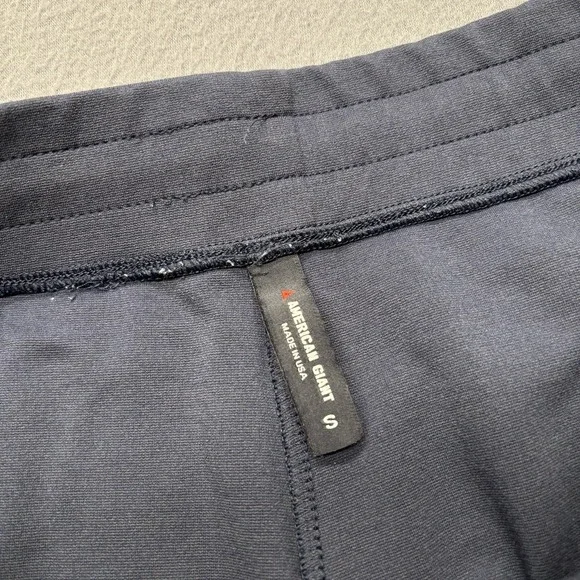American Giant Men's Sweatpants Made in USA Joggers Blue Size Small - Picture 7 of 8